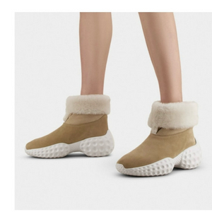 로저비비에 스웨이드 시어링 부츠!37.5