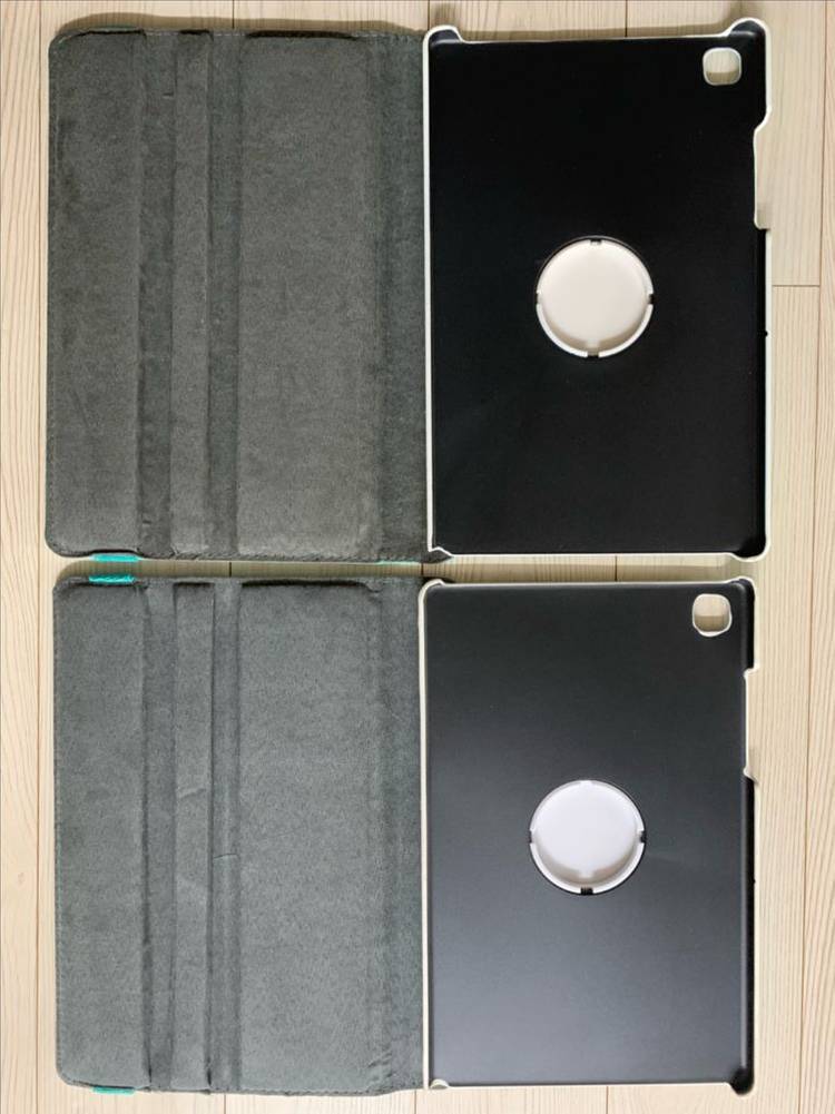 갤럭시탭 A7 패드 회전케이스/실리콘케이스+터치펜--2