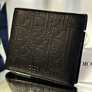 [정품] 디올 그래피티 레더 반지갑 2ESBH027FLG
