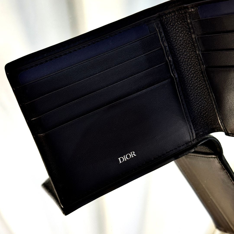 [정품] 디올 그래피티 레더 반지갑 2ESBH027FLG--4