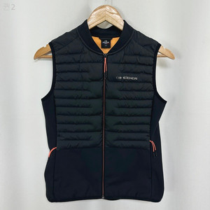 아이더 여자 경량 패딩조끼 검정 90 S WIE