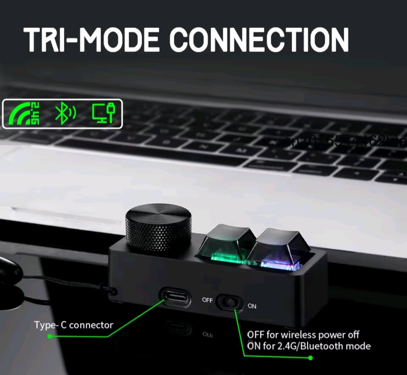 Darmoshark K2 PRO Tri-Mode 키보드 이미지