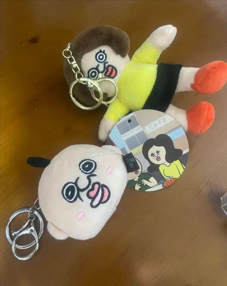 보바 빵빵이 손난로 보조배터리 9600mAh+ 빵빵이옥지키링--2