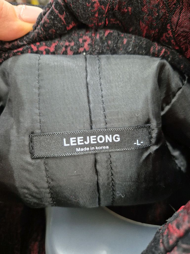 이정 LEEJEONG 누빔롱코트 L--5