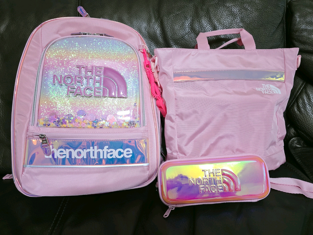 #신학기 특가! 노스페이스 저학년 책가방 세트--2