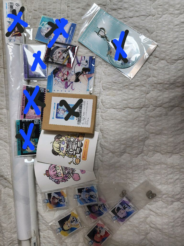 각종 옛날 홀로라이브 굿즈 판매합니다--2