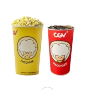 CGV 팝콘 콜라 M 사이즈