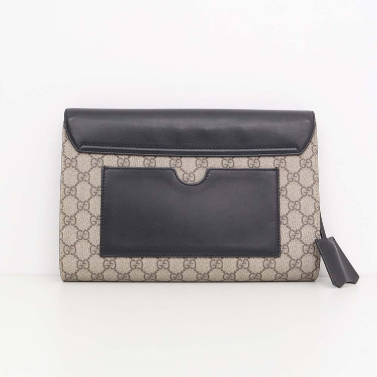 구찌 GG 수프림 패드락 클러치백 432125 이미지