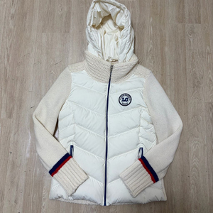 루이까스텔 여성 골프웨어 덕다운 니트 패딩 M/95