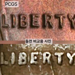 BIE 에러동전 미국주화 링컨 밀 페니 1927 다이 브레이크