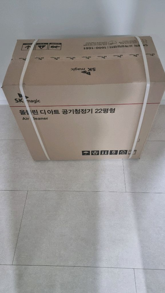 SK매직 공기청정기 올클린 디아트 펫모드 22평형 미개봉 새상품--4