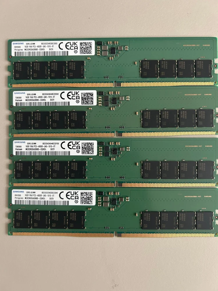 DDR5 16GB 메모리 4개 - 안심되는 중고거래