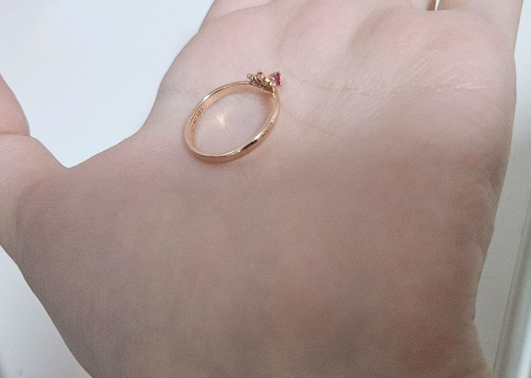 제이에스티나 14k 반지--6