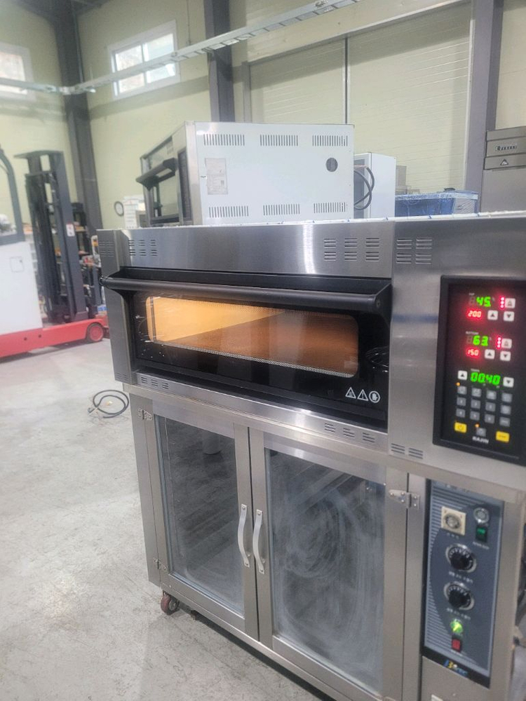 2매1단오븐 발효기세트--6