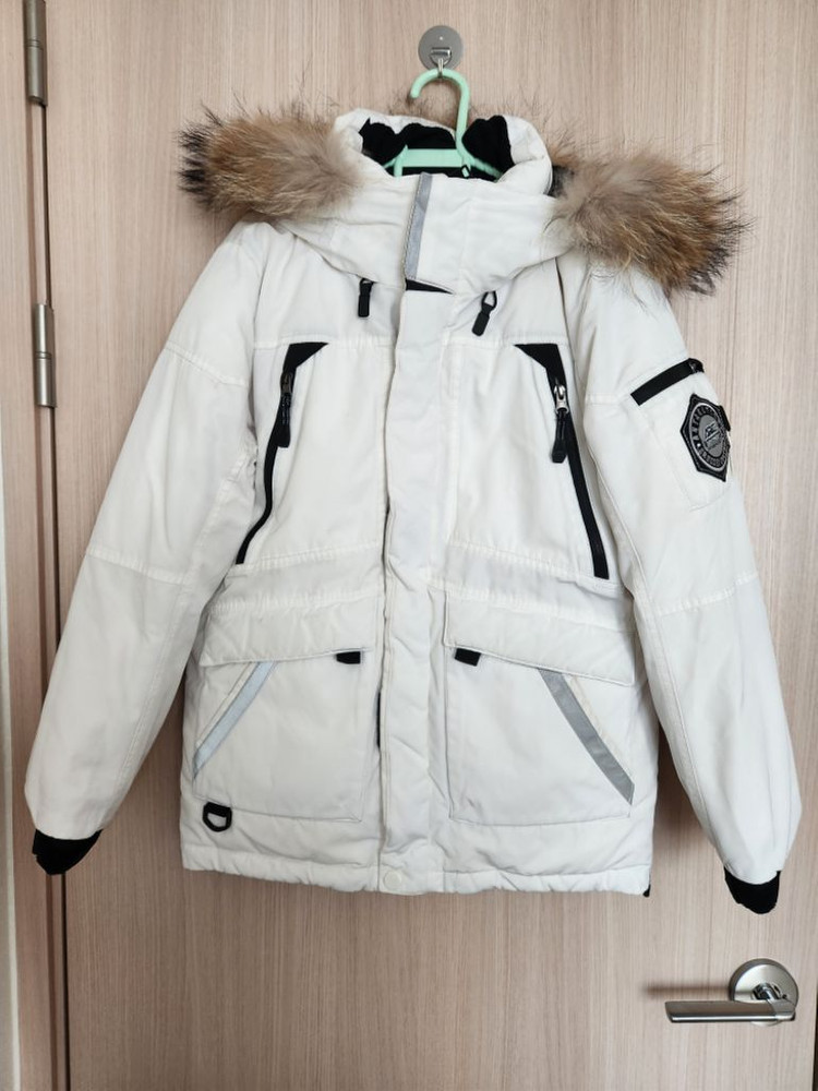 프랭크스톤안타티카 여자흰색패딩잠바90--0