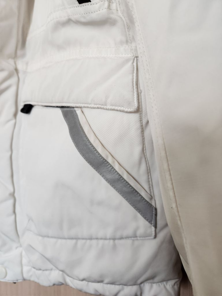 프랭크스톤안타티카 여자흰색패딩잠바90--6