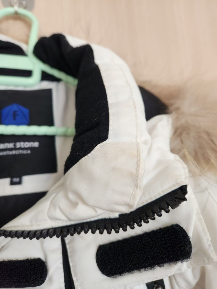 프랭크스톤안타티카 여자흰색패딩잠바90--7