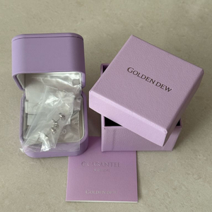 골든듀 펄시피아 쁘띠 귀걸이/화골 (새상품) 이미지