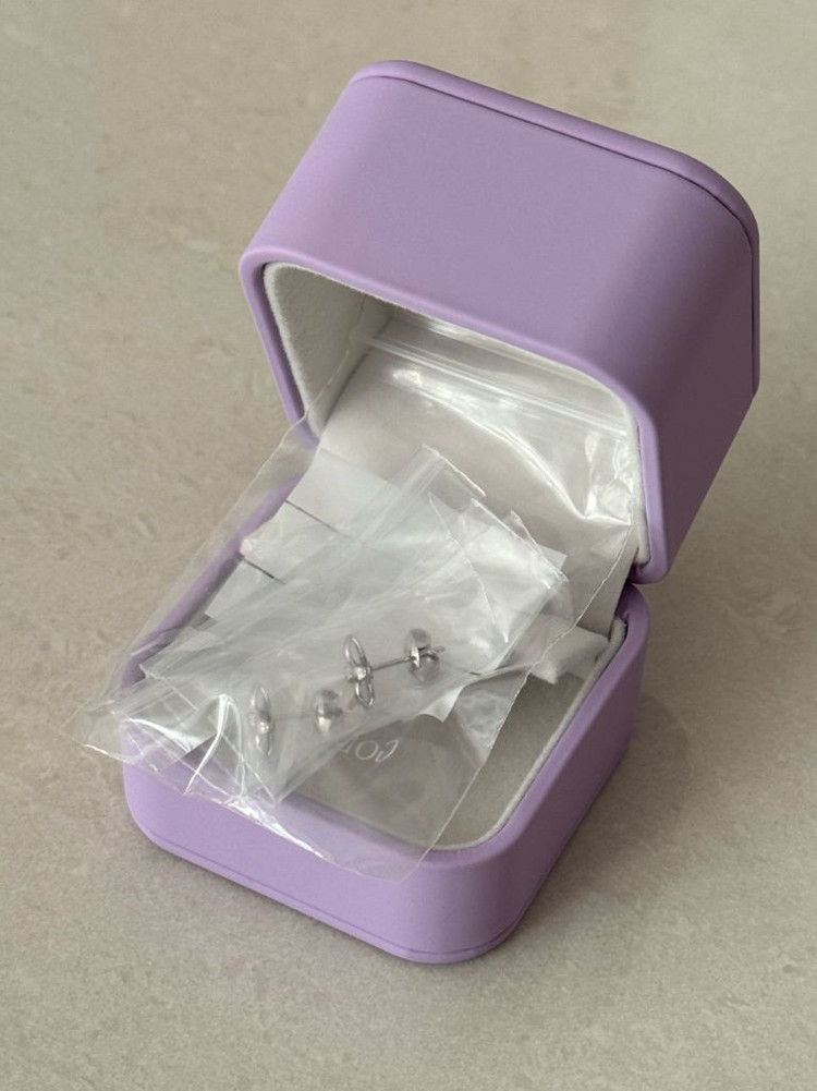 골든듀 펄시피아 쁘띠 귀걸이/화골 (새상품) 이미지