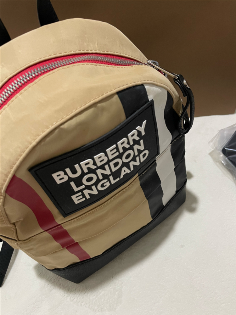 버버리키즈 백팩 아이콘 아플리케 백팩 버버리 빅로고 백팩 버버리키즈 책가방--3