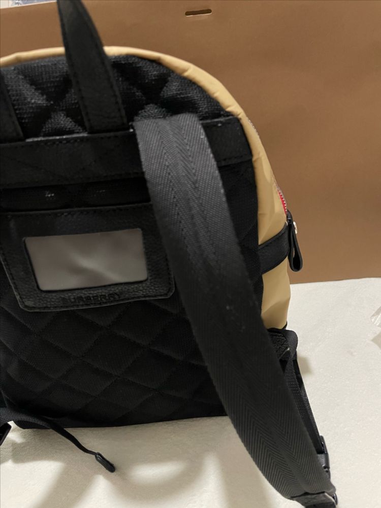 버버리키즈 백팩 아이콘 아플리케 백팩 버버리 빅로고 백팩 버버리키즈 책가방--5