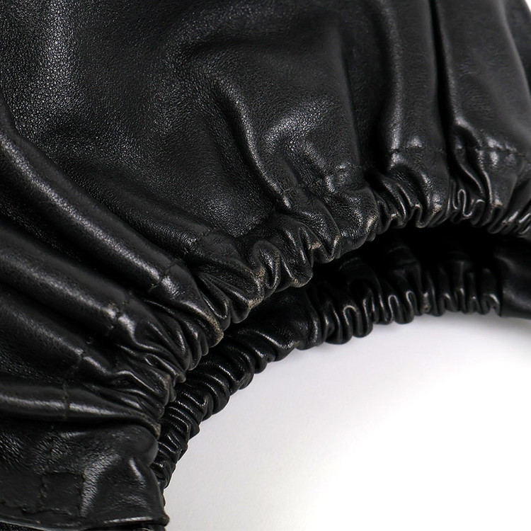 [중고명품다올] 구찌 블랙 레더 버킷 토트백 76554 이미지