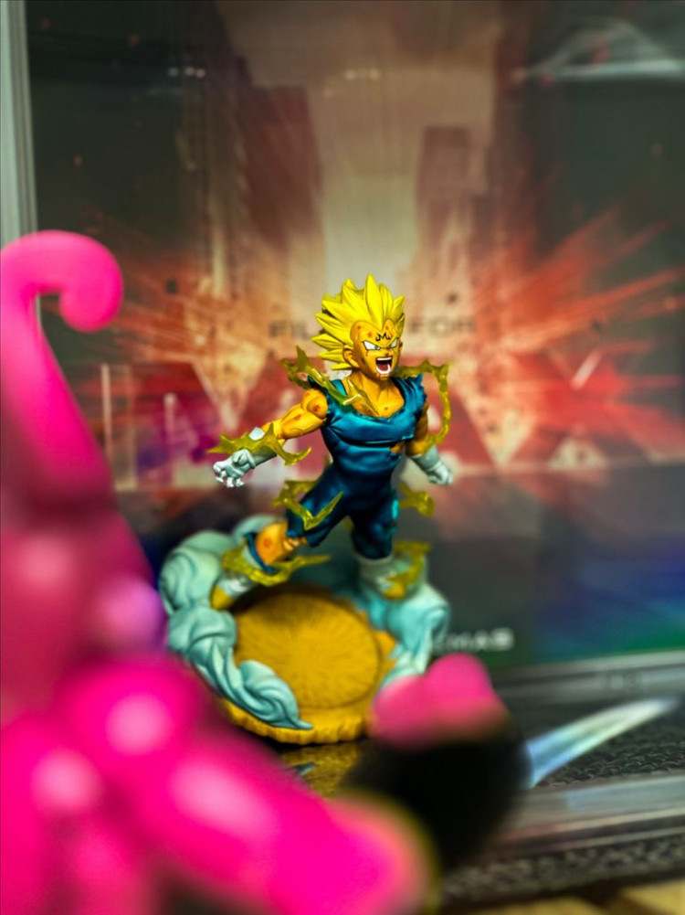 레진 드래곤볼피규어 [파괴왕자 시동] 마인 베지터 풀 도색 피규어 리페인트 채색 리페인팅 룩업 이미지