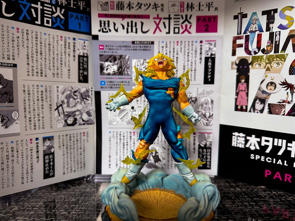 레진 드래곤볼피규어 [파괴왕자 시동] 마인 베지터 풀 도색 피규어 리페인트 채색 리페인팅 룩업 이미지