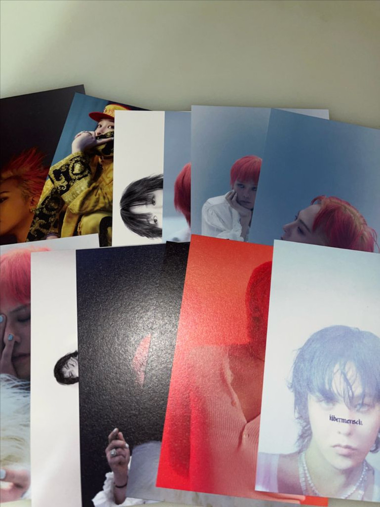 빅뱅 지드래곤 지디 월드투어 엠디 엽서 포스터 포토카드--1