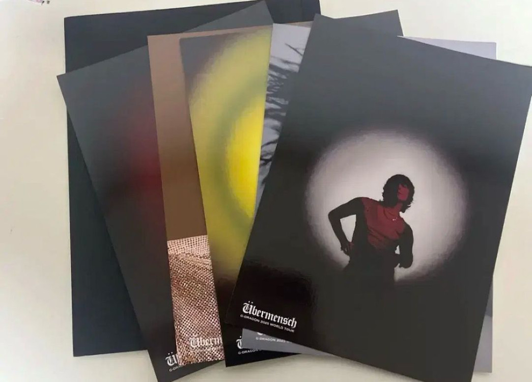 빅뱅 지드래곤 지디 월드투어 엠디 엽서 포스터 포토카드--3