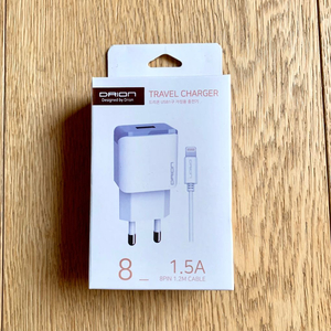 드리온 USB 충전기(5V/1.5A) + 라이트닝 케이블(1.2m)