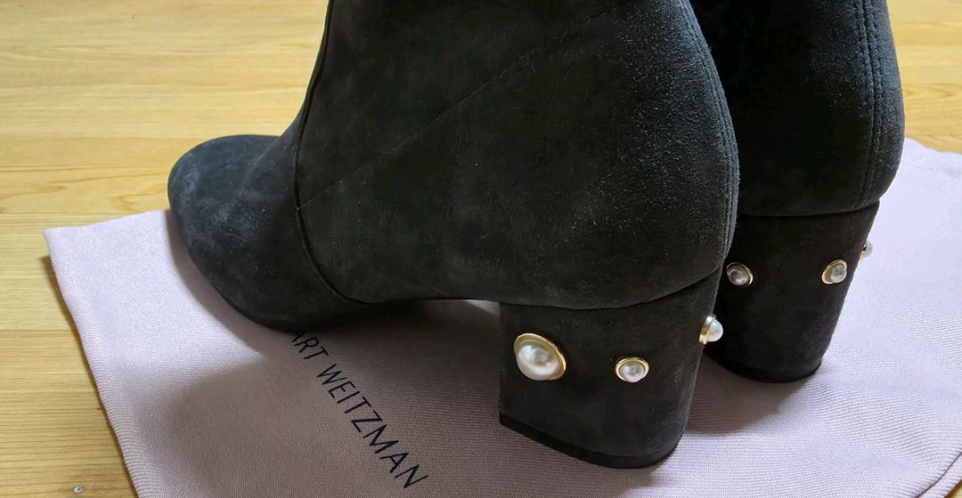 스튜어트 와이츠먼 앵클부츠--2