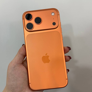 S급/사이클19)아이폰17프로맥스 오렌지 256GB/100%
