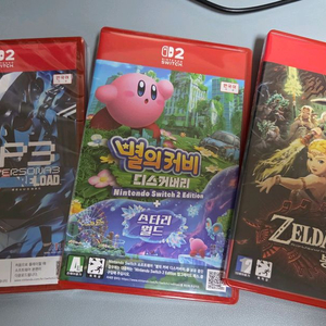 닌텐도 스위치2)페르소나3리로드,젤다무쌍봉인전기,사이버펑크2077,파이널판타지7리메이크인터그레이드,용과같이제로극12
