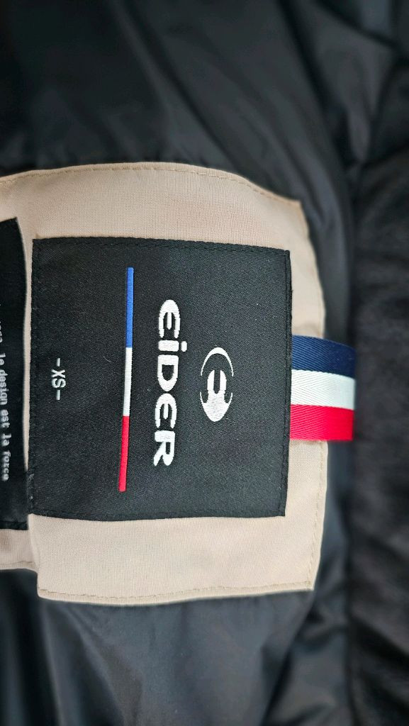 아이더 스투키 패딩 점퍼 xs 베이지 85사이즈--4