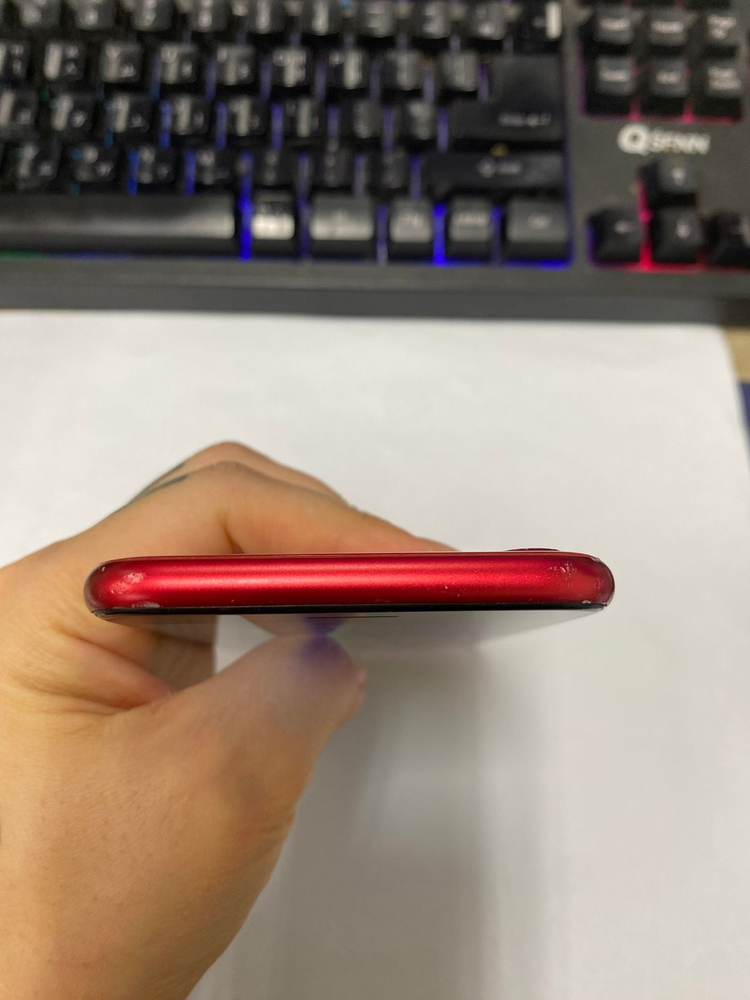 아이폰 SE2 레드 액정SS급 128GB 무잔상 배터리92% 서브폰 업무폰 세컨폰 090688--3