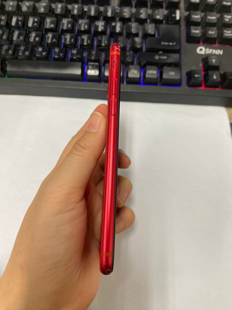 아이폰 SE2 레드 액정SS급 128GB 무잔상 배터리92% 서브폰 업무폰 세컨폰 090688--4