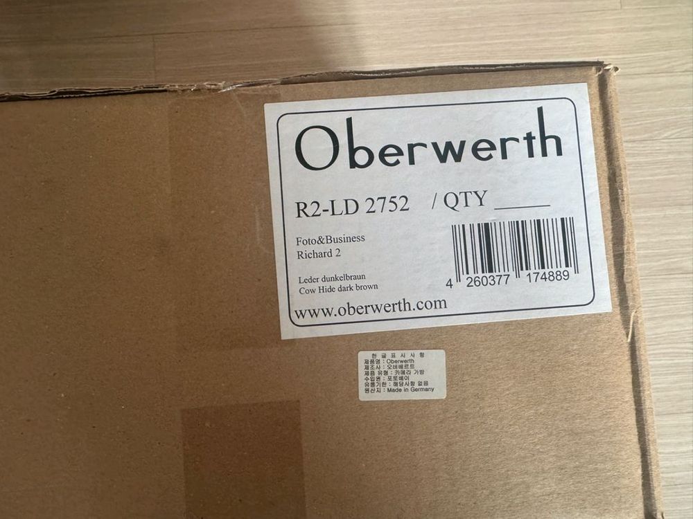 오버베르트 리차드2 (박스 미개봉 새제품)--1