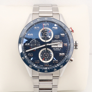 태그호이어 까레라 CV2A1V 43MM 칼리버 16 데이데이트 청판 이미지