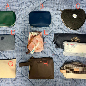 대한항공, 루프트한자, 에미레이트, 에어프랑스, 터키항공 퍼스트/비즈니스 클래스 새제품 어메니티 파우치 이미지