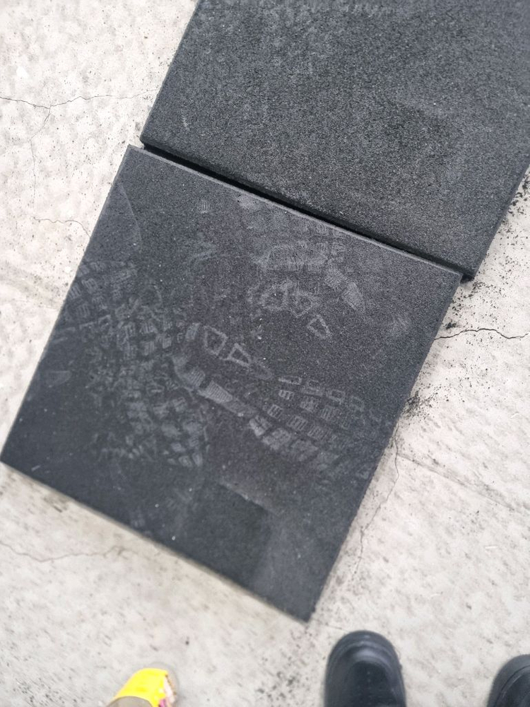 고무블럭 25t 50장(코팅x)--1