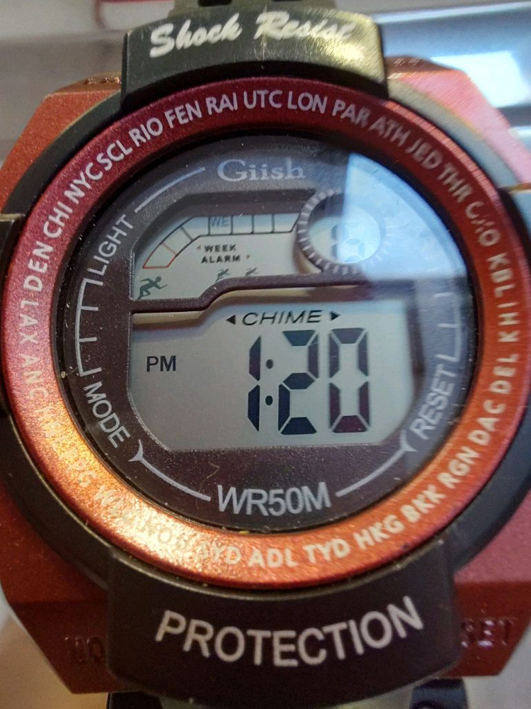 디지털 스포츠 시계--2