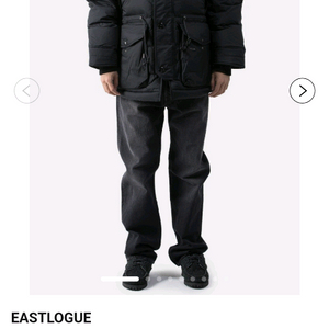 (새상품)이스트로그 유틸리티 쉴드 파카 블랙 L