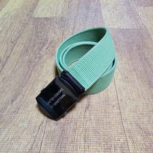 베네통 캔버스벨트 ~31프리사이즈 남녀공용