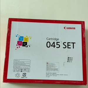 캐논 토너 4색 세트 CRG-045 미개봉 새상품