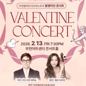 발렌타인 콘서트 티켓