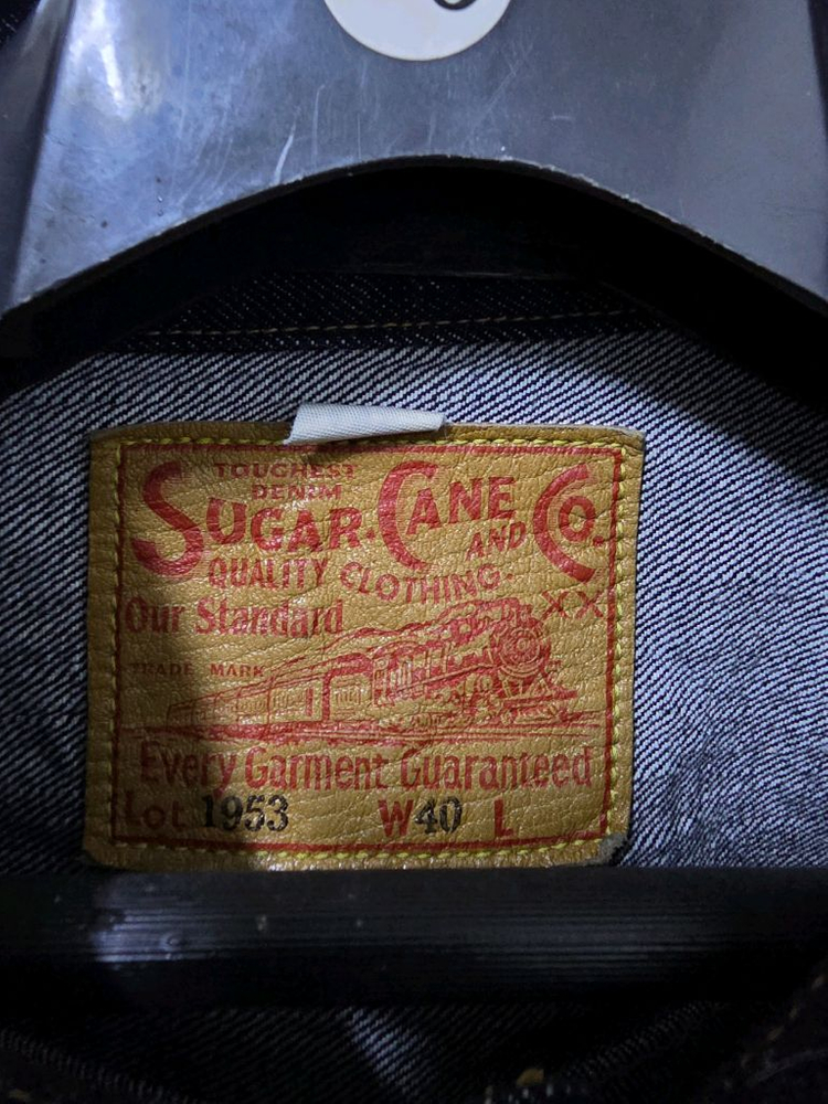 슈가케인 1953 2세대 셀비지 데님자켓 40 사이즈--1