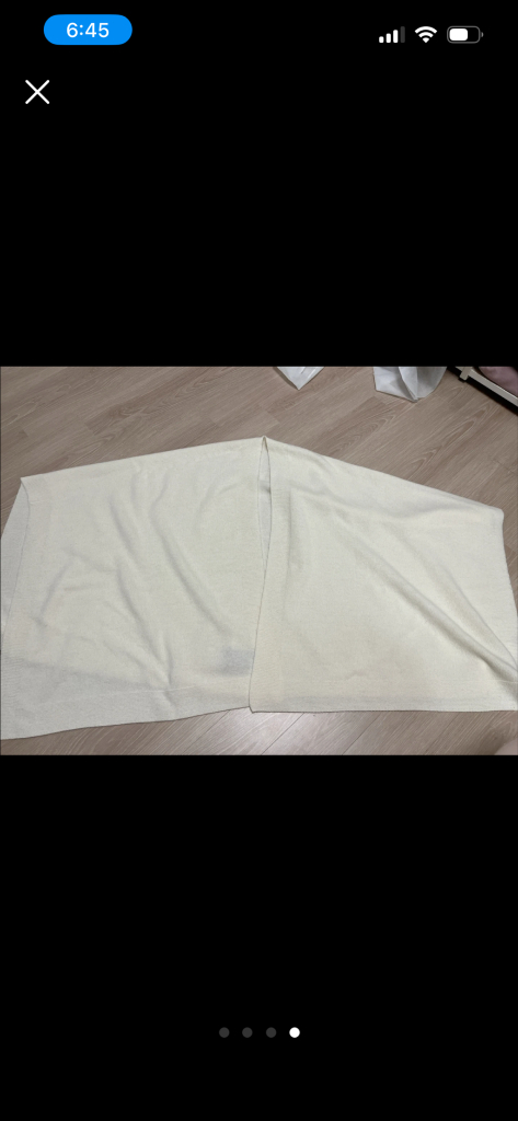 제이드몽 누아 울 캐시 숄--3