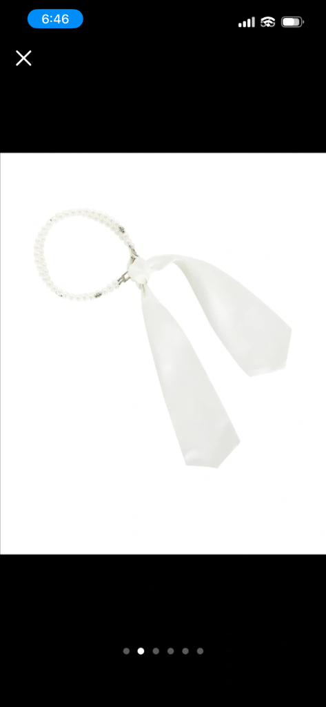 (새상품) 지고트 진주 실크 트윌리--1