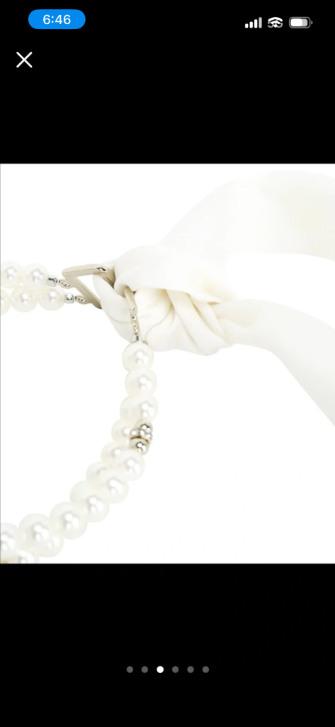 (새상품) 지고트 진주 실크 트윌리--2